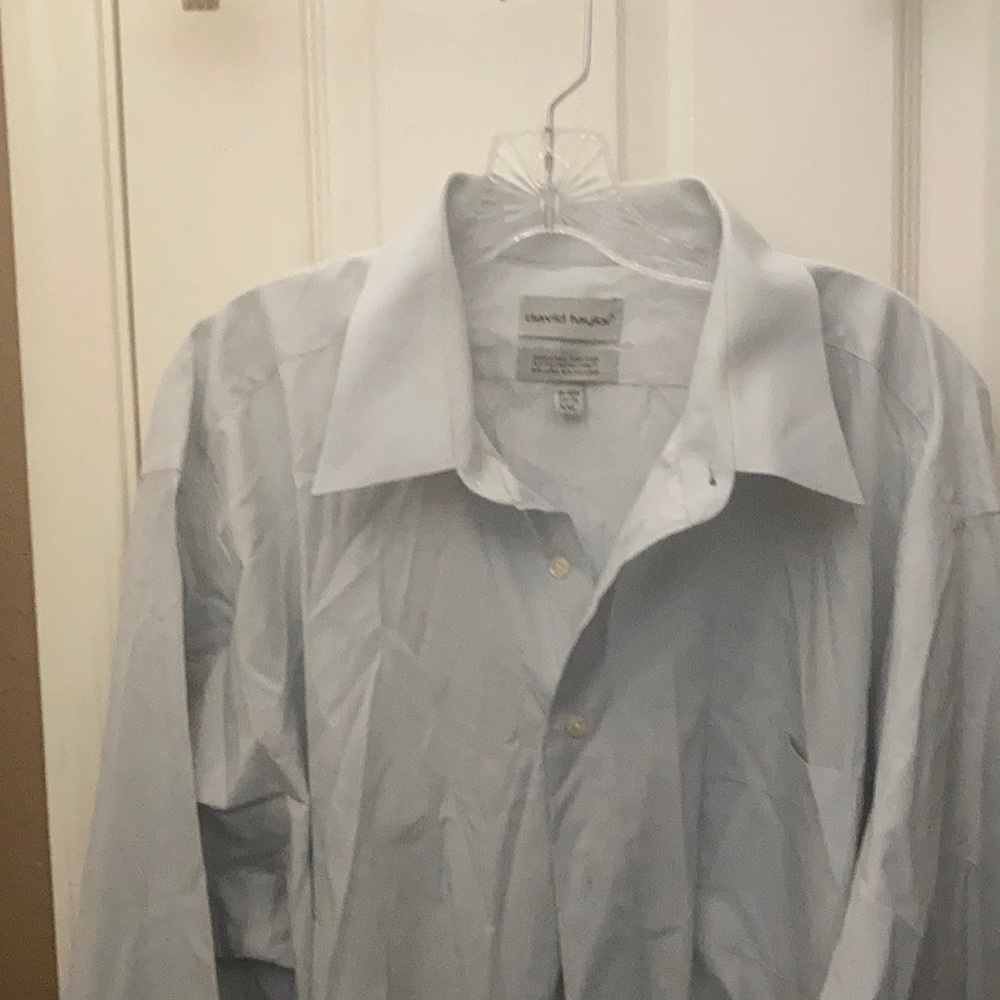 FINAL MARKDOWN Men’s David Taylor dress shirt xxl 34/35